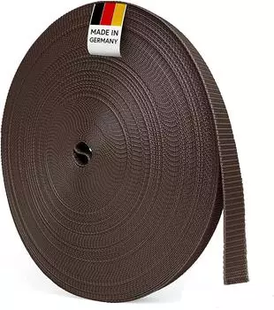 Bauheld Rollladengurt 50m, 14mm, braun (ROLLO5014BR)