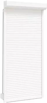 vidaXL Rollladen wei&szlig; 100x210cm Aluminium und Polyurethan