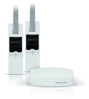 Rademacher Schlafenszeit HomePilot Smart-Home-Zentrale inklusive 2x RolloTron Standard DuoFern 1400 Funk-Gurtwickler