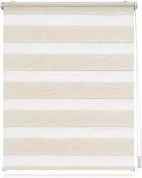 Lichtblick Klemm-Doppelrollo ohne Bohren 65x150cm natur Lichtblick Klemm-Doppelrollo ohne Bohren 65x150cm natur