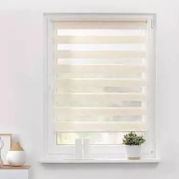 Lichtblick Klemm-Doppelrollo ohne Bohren 65x150cm natur – Praktische Lösung für Ihr Zuhause: Lichtblick Klemm-Doppelrollo ohne Bohren 65x150cm natur