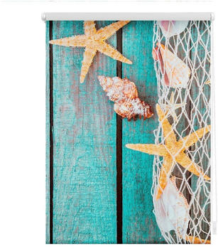 Lichtblick Klemmrollo ohne Bohren Bretter Beach 60x150cm Lichtblick Klemmrollo ohne Bohren Bretter Beach 60x150cm
