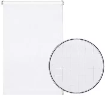 Gardinia EasyFix Rollo Uni 120x150 cm Reinweiß strukturiert