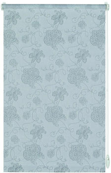 Gardinia EasyFix Rollo Dekor Stickerei 75x150 cm Silber
