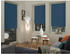 Gardinia EasyFix Rollo Thermo energiesparend 120x150 cm Blau