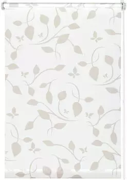 Gardinia Rollo EasyFix Scandinavian 120x150 cm Weiß-Natur