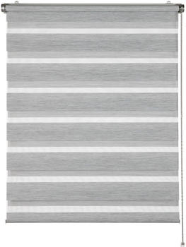 Schöner Wohnen Doppelrollo Tilda Struktur 100x150 cm Anthrazit