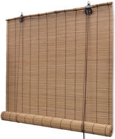vidaXL Bambusrollo Braun 80x160 cm