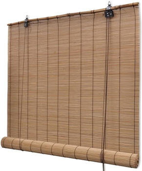 vidaXL Bamboo Roller Blinds 80x220cm - Brown