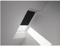 VELUX Verdunklungsrollo "DKL 3009SWL" verdunkelnd ohne Bohren in F&uuml;hrungsschienen