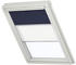 Velux Verdunkelung Plus DFD Manuell Uni Dunkelblau/Weiß 1100 114x140 cm (608) GEL