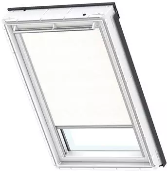 Velux Sichtschutzrollo Uni Weiß 1028 78x140 cm (M08) GGU