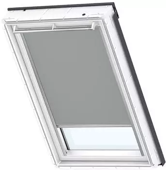 Velux Verdunkelungsrollo Uni Grau 0705 134x140 cm (808) GGL Manuell