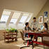 Velux Sichtschutzrollo Uni Weiß 1028 55x104 cm (Y23) GGU