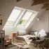 Velux Sichtschutzrollo Uni Weiß 1028 94x140 cm (P08) GGU
