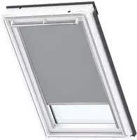 VELUX Verdunklungsrollo "DKL 0705S" verdunkelnd ohne Bohren in F&uuml;hrungsschienen