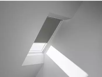 Velux Verdunkelungsrollo Uni Grau 0705 114x160 cm (S10) GGU – Hochwertige Materialien und Verarbeitung
