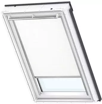 Velux Verdunkelungsrollo Uni Wei&szlig; 1025 94x140 cm (408) GGU