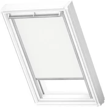 Velux Sichtschutzrollo Uni Wei&szlig; 1028 55x78 cm (CK02) GGU