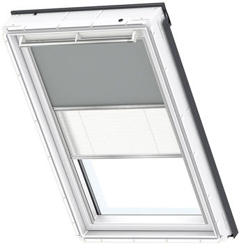 Velux Verdunkelung Plus DFD Manuell Uni Grau/Wei&szlig; 0705 94x140 cm (PK08) GEL