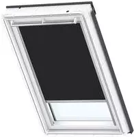 VELUX Verdunklungsrollo "DKL 3009S" verdunkelnd ohne Bohren in F&uuml;hrungsschienen