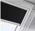Velux Verdunkelungsrollo Uni Schwarz 3009 114x140 cm (608) GEL