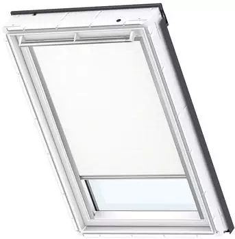 Velux Verdunkelungsrollo Uni Wei&szlig; 1025 55x84 cm (Y21) GGU
