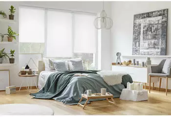 Gardinia EasyFix Rollo Uni 75x150 cm Reinweiß strukturiert – Gardinia EasyFix Rollo Uni 75x150 cm Reinweiß strukturiert: Eleganz und Funktionalität