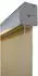 Jet-Line Sichtschutzrollo Beige 100x230 cm mit Kassette