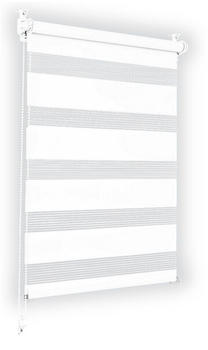 Sonello Doppelrollo Easyfix Klemmfix 30x130 cm Weiß