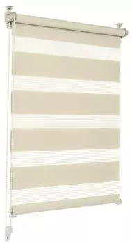 Sonello Doppelrollo Easyfix Klemmfix 30x130 cm creme