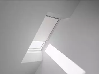 Velux Verdunkelungsrollo manuell DKL Y67 1025S Wei&szlig;