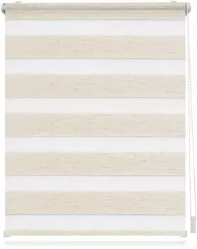 Lichtblick Duo-Rollo Klemmfix 80 x 150 cm natur