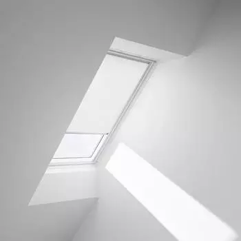 Velux Sichtschutzrollo Manuell RFL Y85 1028S Wei&szlig;