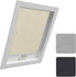 Woltu Thermo Dachfensterrollo 48x93 cm beige