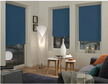 Gardinia EasyFix Rollo Thermo energiesparend 100x150 cm Blau – Gardinia EasyFix Rollo Thermo energiesparend 100x150 cm Blau für optimale Raumtemperatur