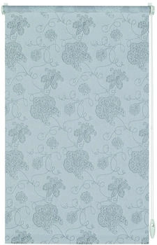 Gardinia EasyFix Rollo Dekor Stickerei 60x150 cm Silber