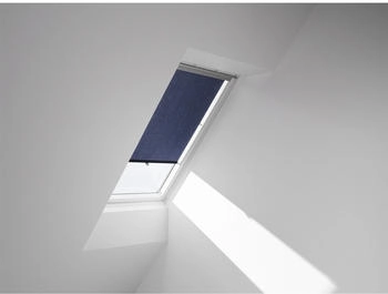 Velux Sichtschutzrollo mit Haltekrallen RHL UK00 9050 Blau