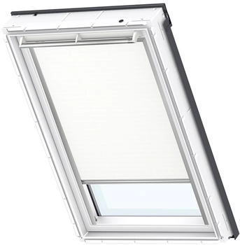 Velux Verdunkelungsrollo Uni Wei&szlig; 1025 55x78 cm (102) GGL Manuell