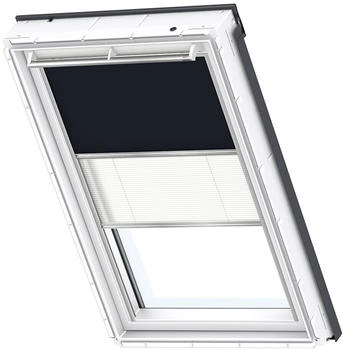 Velux Verdunkelung Plus DFD Manuell Uni Dunkelblau/Wei&szlig; 1100 94x140 cm (PK08) GEL