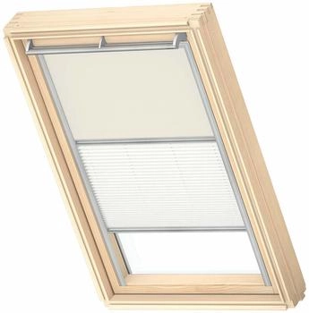 Velux Verdunkelung Plus DFD Manuell Uni Beige/Wei&szlig; 1085 134x140 cm (U08) GEL