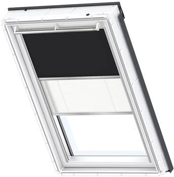 Velux Verdunkelung Plus DFD Manuell Uni Schwarz/Wei&szlig; 3009 114x140 cm (608) GEL