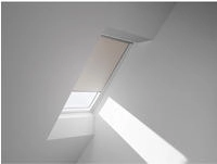 VELUX Verdunklungsrollo "DKL 1085S" verdunkelnd ohne Bohren in F&uuml;hrungsschienen