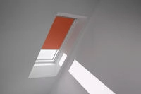 VELUX Verdunklungsrollo "DKL 4564S, Farbe: orange" verdunkelnd ohne Bohren in