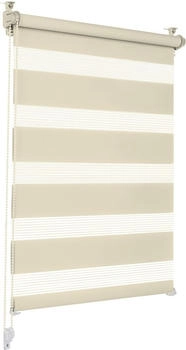 Sonello Doppelrollo Easyfix Klemmfix 95x130cm creme