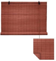 Rollo Bambusrollo, 80 x 220 cm, kirsche, Victoria M., verdunkelnd, ohne Bohren,