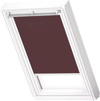 VELUX Verdunklungsrollo "DKL 4559SWL, Farbe: rehbraun" verdunkelnd ohne Bohren in