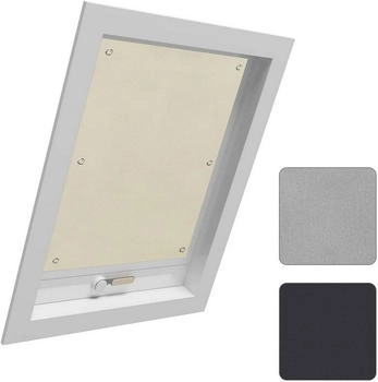 Woltu Dachfensterrollo 60x115cm beige
