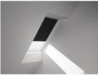 VELUX Verdunklungsrollo "DKL 3009SWL" verdunkelnd ohne Bohren in F&uuml;hrungsschienen
