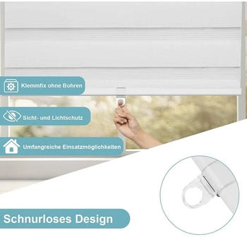 Woltu Doppelrollo 70x150cm (DR5625ws12)